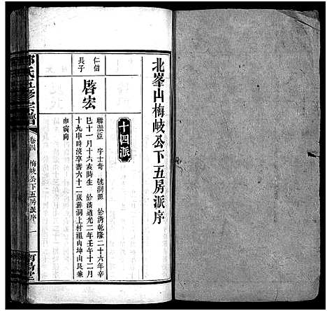 [邓]邓氏五修宗谱_世系6卷_叙述6卷 (湖南) 邓氏五修家谱_十.pdf