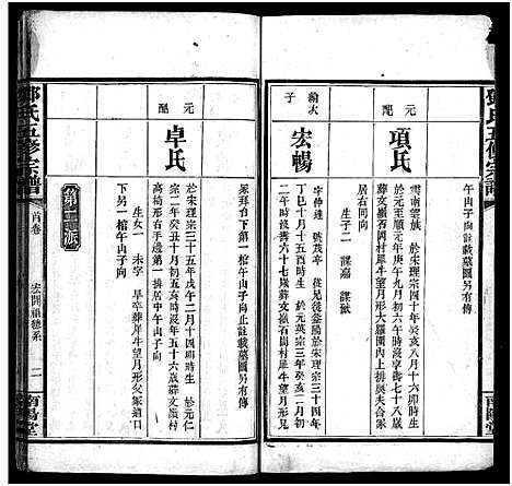 [邓]邓氏五修宗谱_世系6卷_叙述6卷 (湖南) 邓氏五修家谱_十三.pdf