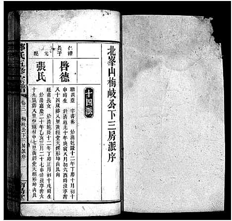 [邓]邓氏五修宗谱_世系6卷_叙述6卷 (湖南) 邓氏五修家谱_十四.pdf