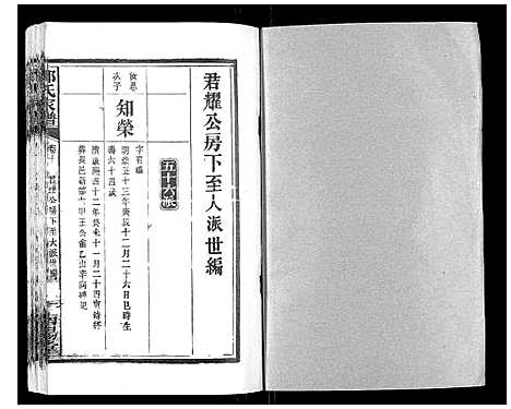 [邓]邓氏家谱_16卷 (湖南) 邓氏家谱_八.pdf