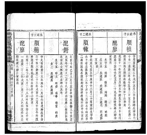 [丁]潙邑丁氏四修支谱_4卷 (湖南) 潙邑丁氏四修支谱_四.pdf