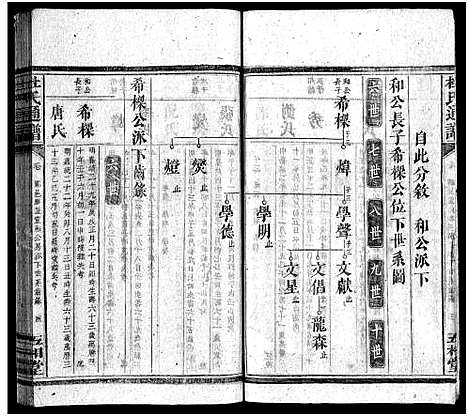 [杜]杜氏通谱_卷数不详 (湖南) 杜氏通谱_七.pdf