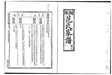 [范]湘阴范氏家谱 (湖南) 湘阴范氏家谱_五.pdf