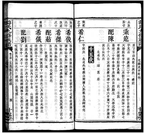 [符]符氏九修族谱_30卷 (湖南) 符氏九修家谱_十三.pdf