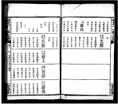 [贺]书堂贺氏十一修支谱_27卷首末各2卷-贺氏十一修支谱 (湖南) 书堂贺氏十一修支谱_三.pdf