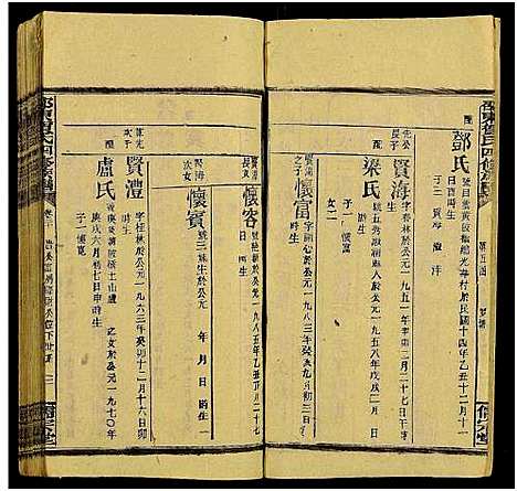 [贺]邵东贺氏四修族谱_25卷_卷首12卷末1-邵东贺氏四修族谱 (湖南) 邵东贺氏四修家谱_二十三.pdf