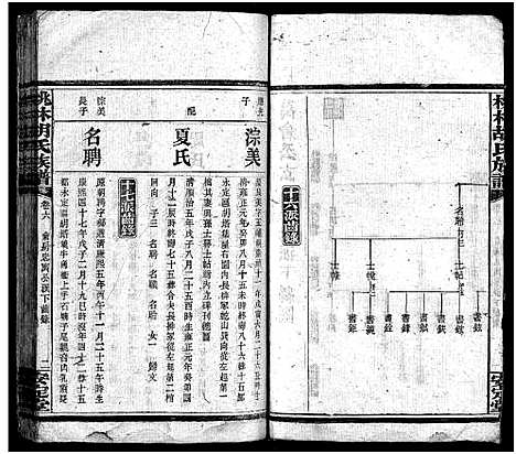 [胡]胡氏合修族谱_26卷首4卷-胡氏族谱_Hu Shi He Xiu_桃林胡氏族谱 (湖南) 胡氏合修家谱_九.pdf