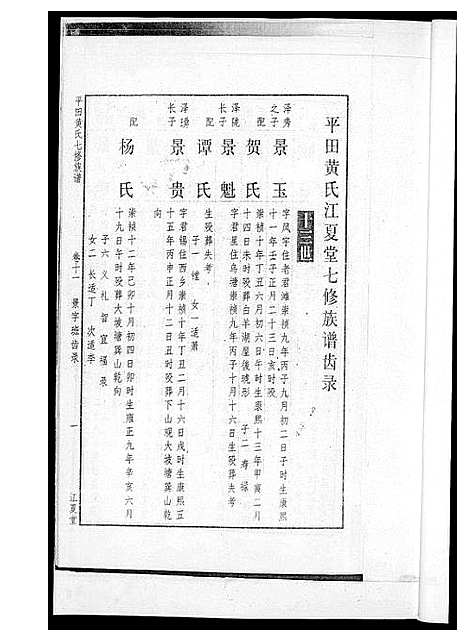 [黄]平田黄氏七修族谱_衡东平田黄氏雅章公位下 (湖南) 平田黄氏七修家谱_三.pdf