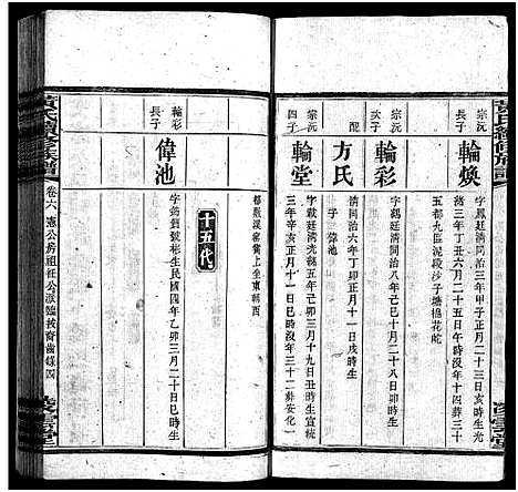 [黄]蒿子坪黄氏族谱_12卷首4卷 (湖南) 蒿子坪黄氏家谱_八.pdf