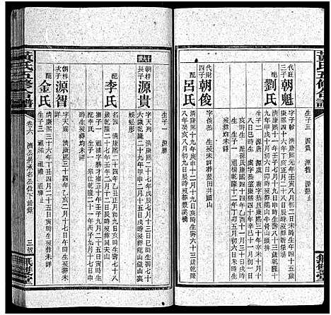 [黄]邵阳涟河黄氏五修合谱_49卷首6卷_卷末1卷-黄氏五修合谱 (湖南) 邵阳涟河黄氏五修合谱_三十三.pdf