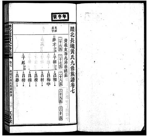 [黄]醴北长壠黄氏九修族谱_11卷-黄氏九修族谱_醴北长陇黄氏九修族谱 (湖南) 醴北长壠黄氏九修家谱_七.pdf