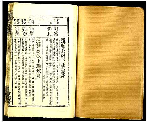 [黄]黄氏宗谱_世系8卷_序及齿录36卷_附谱1卷_文莹公支4卷-黄氏宗谱 (湖南) 黄氏家谱_二十一.pdf