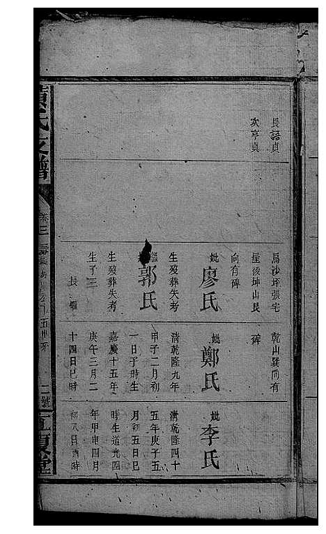 [黄]黄氏支谱 (湖南) 黄氏支谱_四.pdf