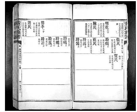 [黄]黄氏族谱_不分卷 (湖南) 黄氏家谱_三.pdf