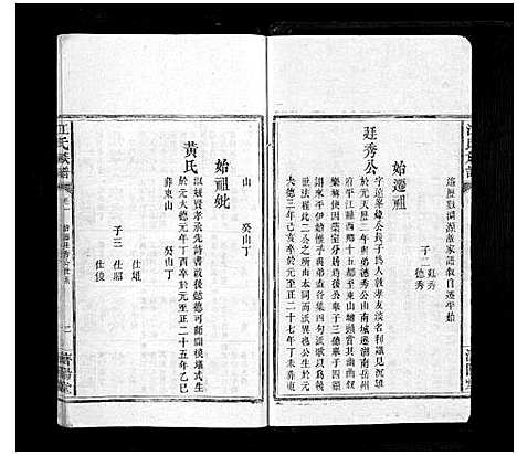 [江]江氏族谱_10卷首1卷 (湖南) 江氏家谱_二.pdf