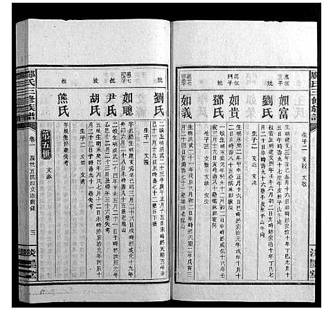 [邝]邝氏三修族谱_4卷首1卷世系5卷齿录20卷 (湖南) 邝氏三修家谱_十一.pdf