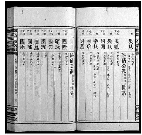 [邝]邝氏三修族谱_4卷首1卷世系5卷齿录20卷 (湖南) 邝氏三修家谱_十四.pdf