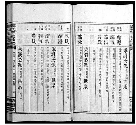 [邝]邝氏三修族谱_4卷首1卷世系5卷齿录20卷 (湖南) 邝氏三修家谱_二十三.pdf