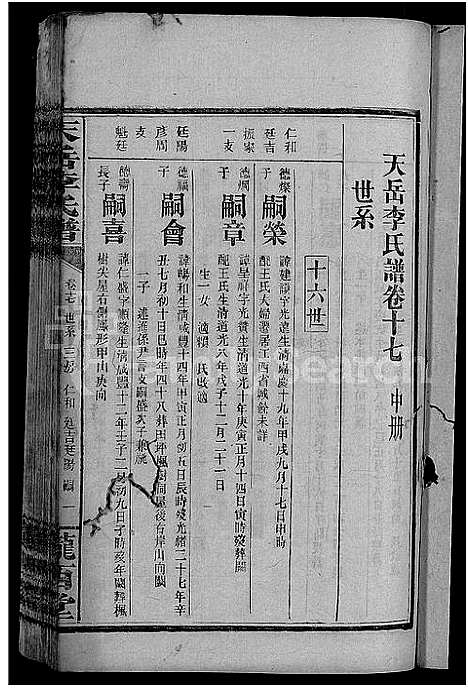 [李]天岳李氏谱_37卷及卷首 (湖南) 天岳李氏谱_十五.pdf