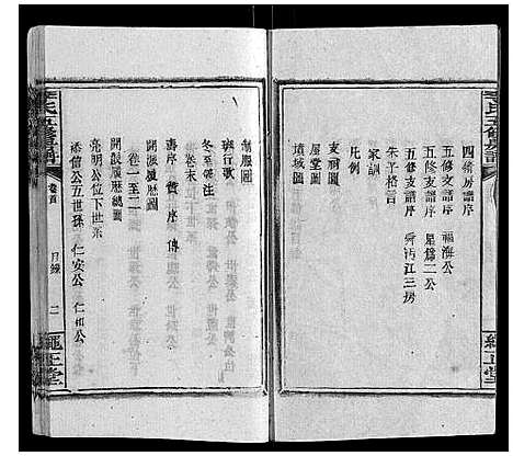 [李]李氏五修房谱_15卷首末各1卷 (湖南) 李氏五修房谱_一.pdf