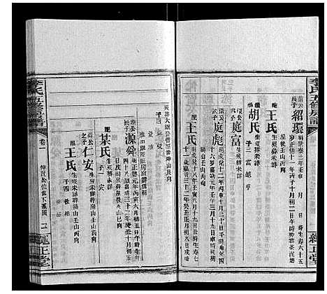 [李]李氏五修房谱_15卷首末各1卷 (湖南) 李氏五修房谱_二.pdf