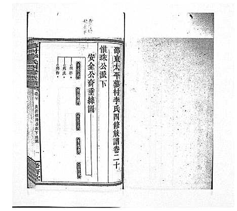 [李]蓼村李氏四修族谱_86卷首4卷 (湖南) 蓼村李氏四修家谱_二十七.pdf