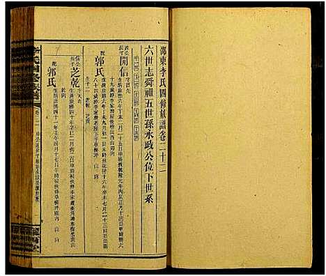 [李]邵阳李氏四修族谱_家派集世系卷50卷-李氏四修族谱_李氏四修族谱 (湖南) 邵阳李氏四修家谱_二十二.pdf