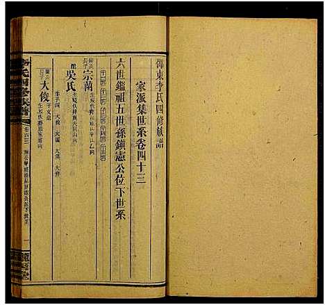 [李]邵阳李氏四修族谱_家派集世系卷50卷-李氏四修族谱_李氏四修族谱 (湖南) 邵阳李氏四修家谱_四十三.pdf