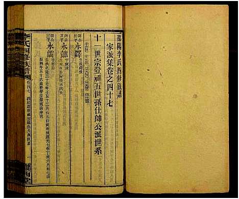 [李]邵阳李氏四修族谱_家派集世系卷50卷-李氏四修族谱_李氏四修族谱 (湖南) 邵阳李氏四修家谱_四十七.pdf