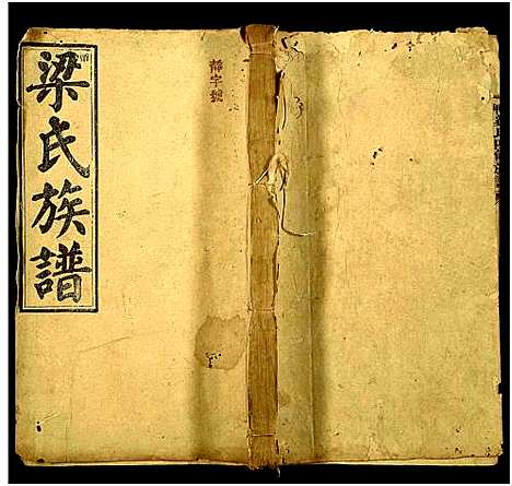 [梁]三甲梁氏四修族谱 (湖南) 三甲梁氏四修家谱_一.pdf