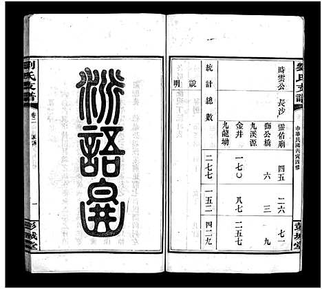 [刘]刘氏支谱_8卷 (湖南) 刘氏支谱_二.pdf