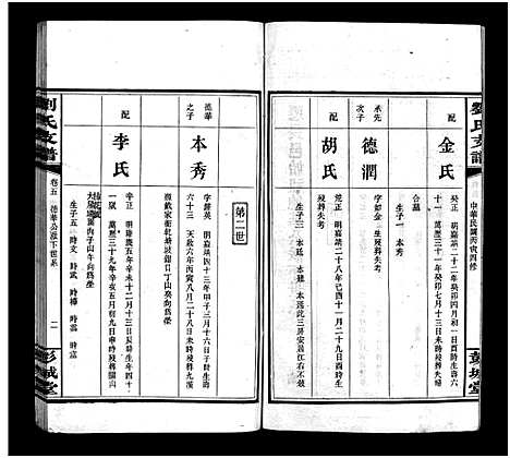 [刘]刘氏支谱_8卷 (湖南) 刘氏支谱_五.pdf