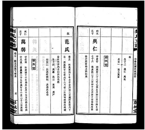 [刘]刘氏支谱_8卷 (湖南) 刘氏支谱_五.pdf