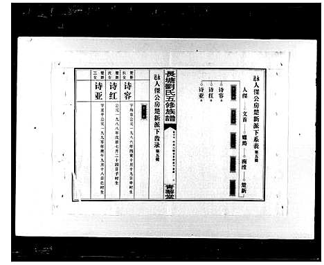 [刘]长塘刘氏五修族谱_20卷_及卷首-双峰长塘刘氏五修族谱 (湖南) 长塘刘氏五修家谱_二.pdf