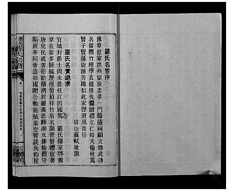 [罗]浏阳营盘罗氏宗谱_31卷首2卷 (湖南) 浏阳营盘罗氏家谱_三.pdf