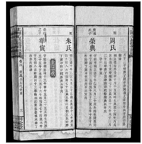 [毛]上湘毛氏续修族谱 (湖南) 上湘毛氏续修家谱_三.pdf