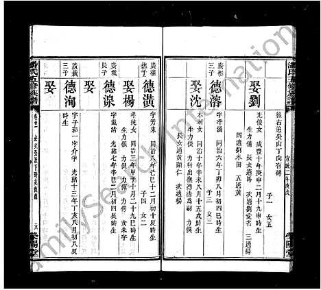 [潘]潘氏族谱_27卷首1卷-潘氏五修族谱 (湖南) 潘氏家谱_二.pdf