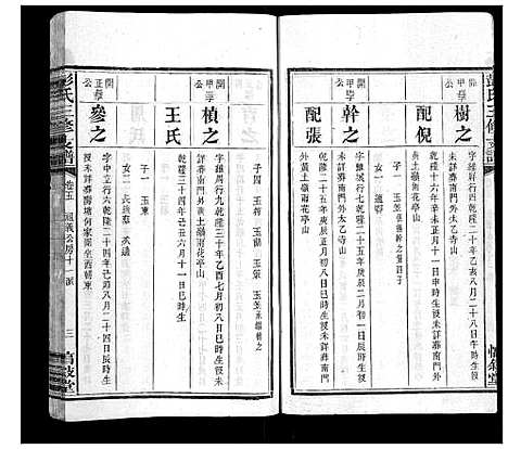 [彭]彭氏三修支谱_8卷首3卷末1卷 (湖南) 彭氏三修支谱_七.pdf