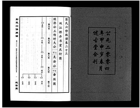 [彭]彭氏六修族谱_60卷首末各3卷-Peng Shi Liu Xiu (湖南) 彭氏六修家谱_二十六.pdf