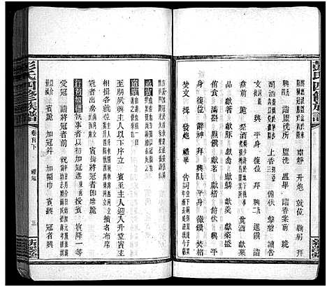 [彭]彭氏四修族谱_31卷首3卷_末5卷-Peng Shi Si Xiu_邵陵彭氏四修族谱_彭氏族谱 (湖南) 彭氏四修家谱_四.pdf