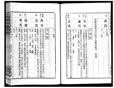 [彭]水口彭氏四修族谱_9卷 (湖南) 水口彭氏四修家谱_二.pdf