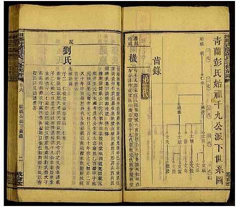 [彭]湘乡青兰彭氏三修族谱_残卷 (湖南) 湘乡青兰彭氏三修家谱_二.pdf