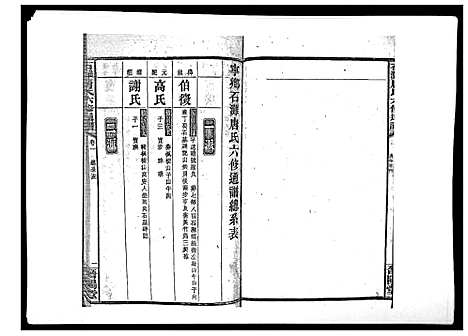 [唐]石滩唐氏六修通谱_5卷首2卷末上中下卷 (湖南) 石滩唐氏六修通谱_四.pdf