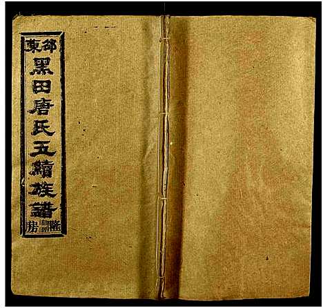 [唐]邵东黑田唐氏五续族谱_隆房49卷首3卷 (湖南) 邵东黑田唐氏五续家谱_三十.pdf