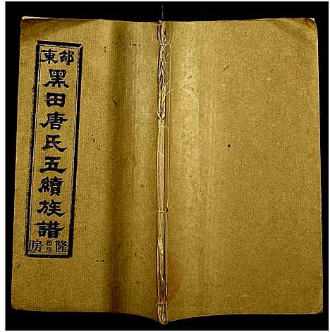 [唐]邵东黑田唐氏五续族谱_隆房49卷首3卷 (湖南) 邵东黑田唐氏五续家谱_三十五.pdf