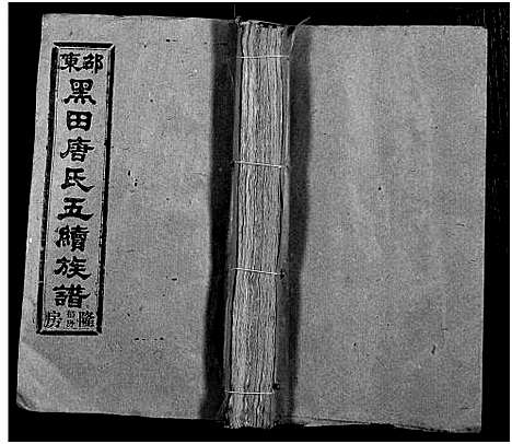 [唐]邵东黑田唐氏五续族谱_隆房49卷首3卷 (湖南) 邵东黑田唐氏五续家谱_A093.pdf