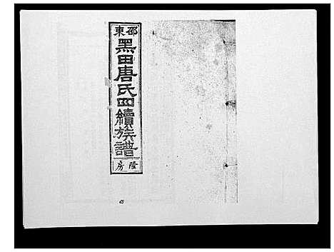 [唐]邵东黑田唐氏四续族谱 (湖南) 邵东黑田唐氏四续家谱_三十七.pdf