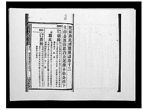 [唐]邵东黑田唐氏四续族谱 (湖南) 邵东黑田唐氏四续家谱_三十八.pdf