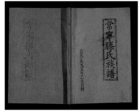 [滕]常宁滕氏族谱_10卷首1卷 (湖南) 常宁滕氏家谱_四.pdf