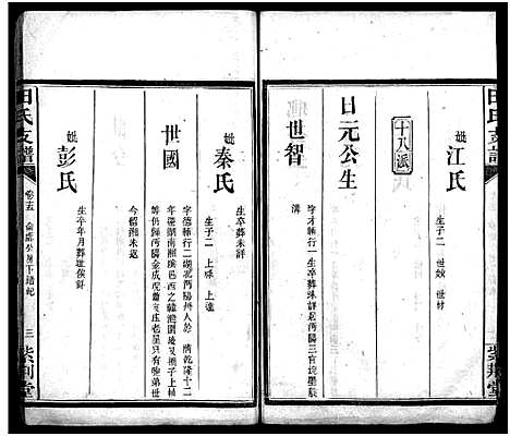 [田]田氏支谱_15卷-沔阳迁湘田氏续修支谱 (湖南) 田氏支谱_十.pdf